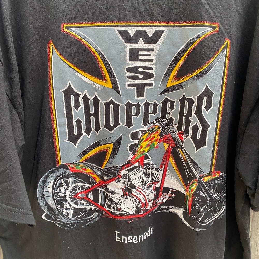 Vintage West Coast Choppers Shirt Ensenada 2XL